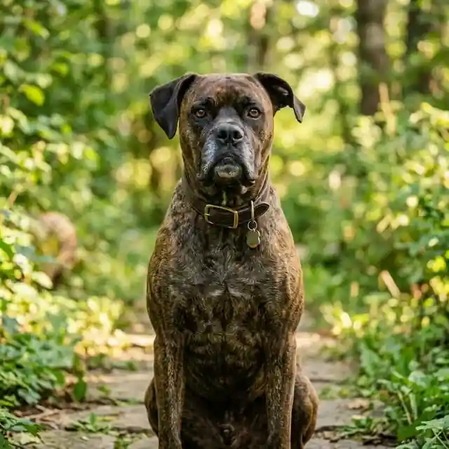 Animal rescatado feliz